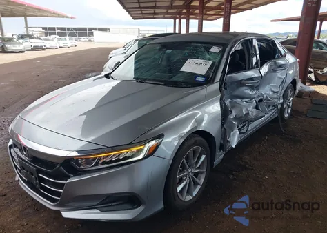 2022 Honda Accord Lx из США, поврежденный, VIN 1HGCV1F10NA064966